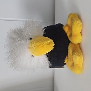 Bald eagle stuffed toy